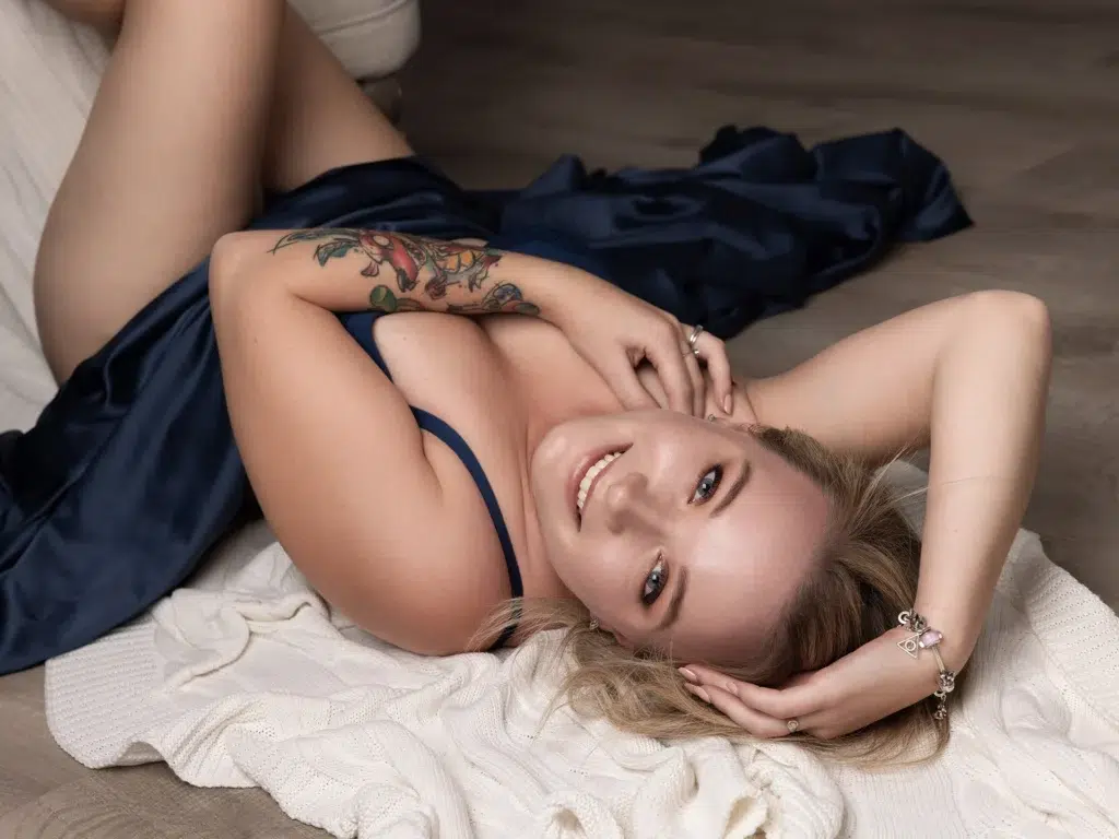 Exemple de pose en photo boudoir