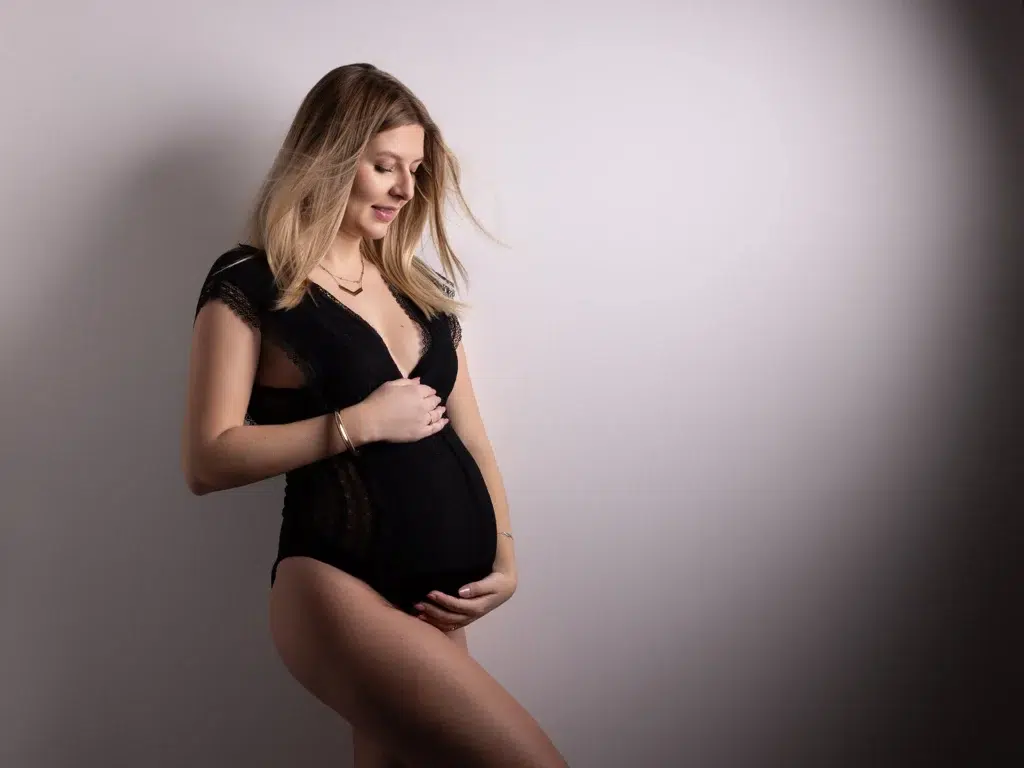 Photo de grossese en body